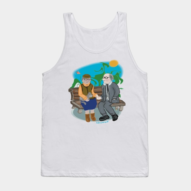 Through the years together... Tank Top by JuliaArtPaint